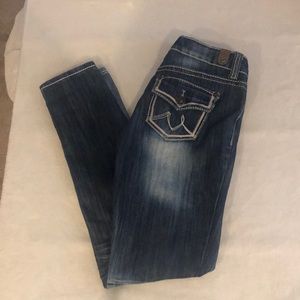YMI skinny blue jeans